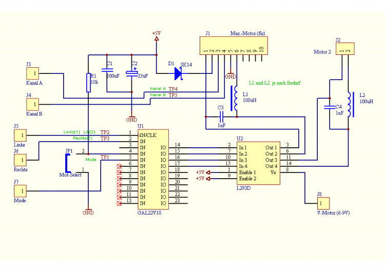 Schema zu Maxon Motor